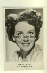 b1066 - Film Actress - Phyllis Calvert - plain back postcard