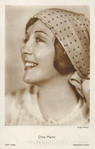 Cinema star film lovely actress postcard Dita Parlo