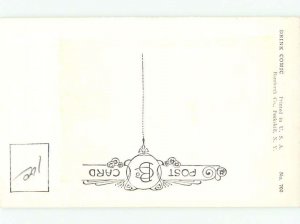 Bamforth Comic signed DRUNK MAN WAITING AT THE GATE AB9993@