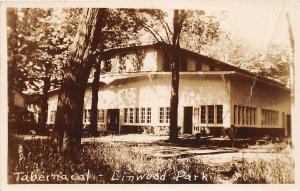 J28/ Vermilion Ohio RPPC Postcard c1951 Linwwod Park Tabernacle  259