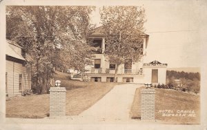 J76/ Bingham Maine RPPC Postcard c1920s Hotel Cahill Building  256