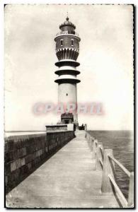 Modern Postcard Dunkirk Lighthouse Jetee West