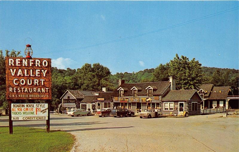 Renfro Valley Kentucky~Renfro Valley Lodge~CBS Radio~1950s Roadside