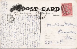 Try Dan Cupid MD Need A Doctor Bon-Bons Alexander MAN Cancel Postcard H56 *as is