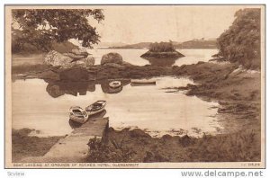 Glengarriff , Ireland , 00-10s : Boat Landing at Grounds of Roche's Hotel