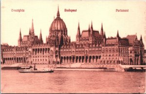 Hungary Budapest Empire Háza Zsigmond Vintage Postcard 09.47