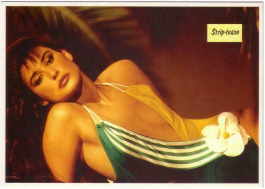 Demi Moore in Striptease Movie Postcard