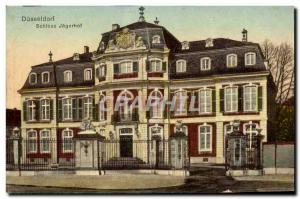 Dusseldorf Old Postcard Schloss Jagerhof