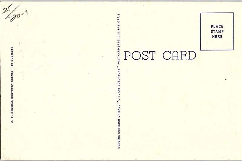 Postcard PANORAMIC SCENE Middlesboro Kentucky KY AJ3487