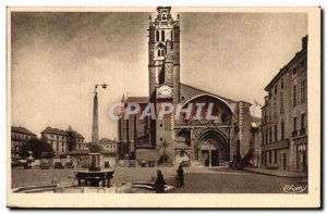 Toulouse - Saint Etienne Church - Old Postcard