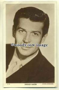 b2515 - Film Actor - George Nader - Picturegoer postcard D545