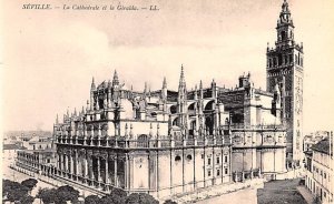 La Cathedrale et la Giralda Seville France Unused 