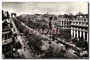 Postcard Old Paris's Champs Elysees