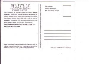 Vellevision, by Maurice Vellekoop, Comic Book, Drawn and Quarterly, 1997