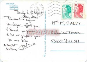 Postcard Modern Europe Berlin center