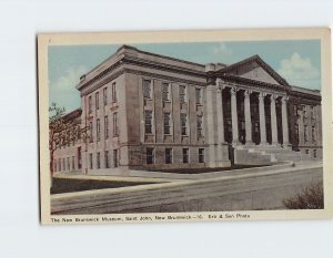 Postcard The New Brunswick Museum Saint John Canada