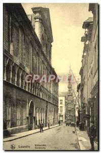 Old Postcard Louvain University