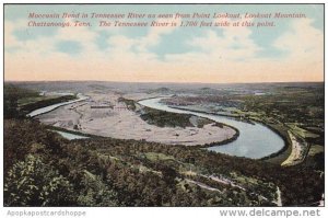 Moccasin Bend In Tennessee River As Seen From Point Lookout Lookout Mountain ...