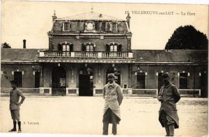 CPA VILLENEUVE-sur-LOT-La Gare (263995)