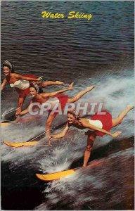 Postcard Old Water Skiing
