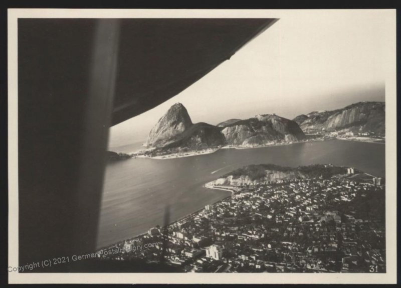 Germany 1930 Graf Zeppelin LZ127 South America SAF Flight  Set Photo Coll 106237