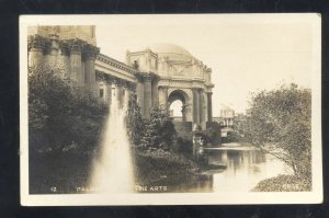 RPPC PANAMA PACIFIC INTERNATIONAL EXPOSITION PALACE REAL PHOTO POSTCARD