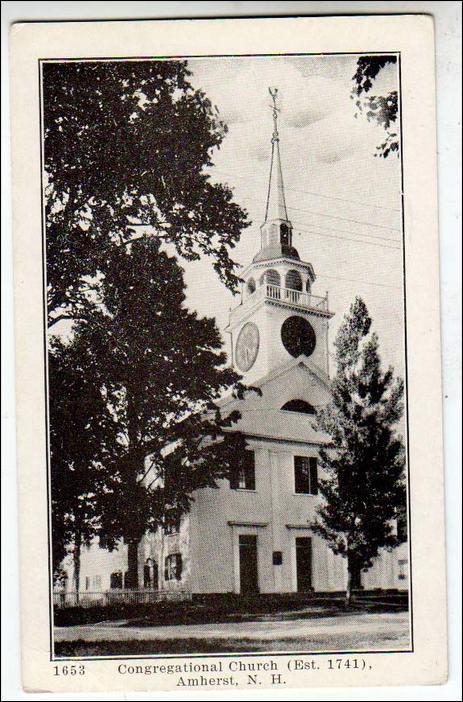 Congregational Church, Amherst NH