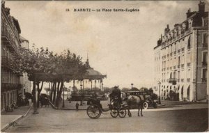 CPA Biarritz Place Sainte Eugenie FRANCE (1126234)