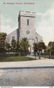 WHITSTABLE, Kent, England, UK, 1900-10s; St. Alphege Church