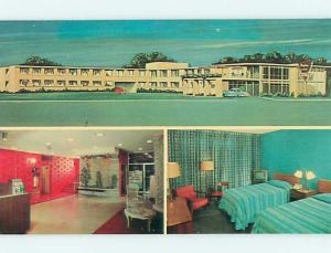 Unused Pre-1980 OLD CARS & MAYFAIR INN MOTEL Syracuse New York NY s5296@