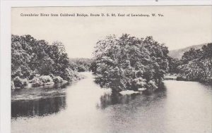 West Virginia Lewisburg Greenbrier River From Caldwell Bridge Route U S 60 Al...