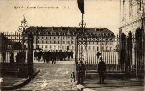 CPA Militaire - RENNES - Quartier d'artillerie de Guines (90065)