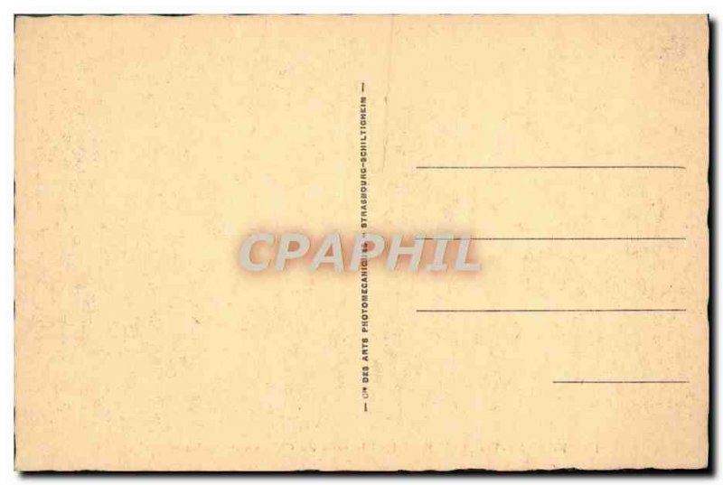 Old Postcard Fernay Voltaire Voltaire Chateau Chapel
