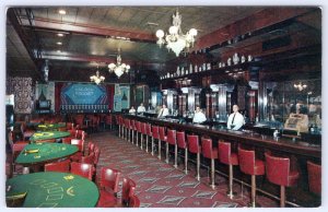 GOLDEN NUGGET GAMBLING HALL SALOON RESTAURANT LAS VEGAS BAR INTERIOR BLACKJACK