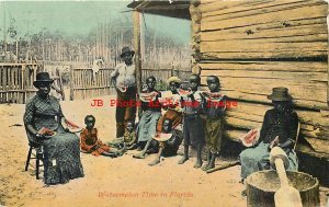 313135-Black Americana, Cochrane No 12825, Watermelon Time in Florida, Family