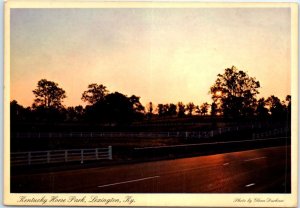 Postcard - Sunrise at Kentucky Horse Park - Lexington, Kentucky 