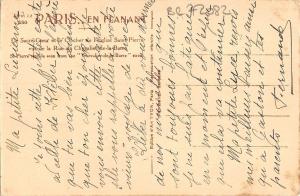 BR72082 paris  sacre coeur et le clocher de  l eglise   france