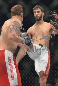 Roland Delgado 12x8 The Crazy Cuban UFC Martial Arts Hand Signed Photo