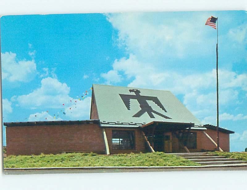 Unused Pre-1980 LODGE SCENE Anadarko Oklahoma OK J6965