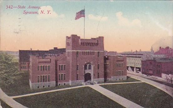 New York Syracuse State Armory 1910