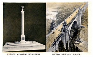 Hudson-Fulton , Hudson Memorial Bridge and Monument
