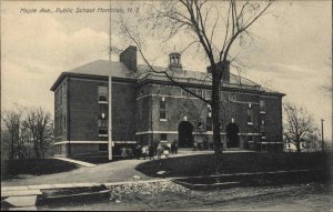 Montclair NJ Public School Maple Avenue Vintage Postcard