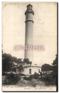 Old Postcard Environs d & # 39Arcachon Lighthouse