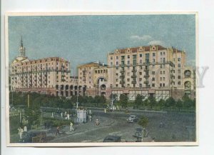 480622 1954 Ukraine Kyiv Kiev New houses Khreshchatyk Bakman ed. 50000