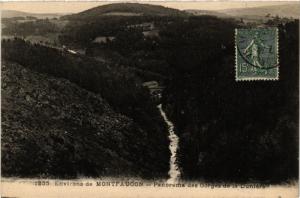 CPA Env. de MONTFAUCON - Panorama des Gorges de la Duniere (517604)