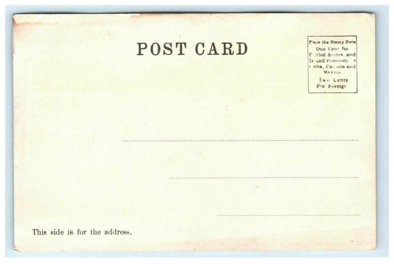 c. 1905 Gilman Pond Newport NH Water Supply Postcard Undivided