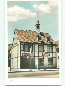 old rppc JEWELLERY SHOP Solvang - Near Santa Barbara California CA i6943