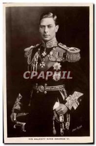 Old Postcard His Majesty King George V