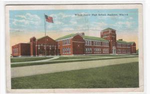 Wilson Junior High School Appleton Wisconsin 1931 postcard
