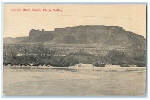 c1910 Scott Bluff North Platte Valley Nebraska Antique Vintage Unposted Postcard